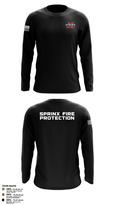 SPRINX FIRE PROTECTION 22334846 Long Sleeve Performance Shirt 7