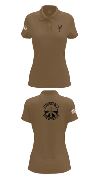 Womens Short Sleeve Performance Polo, 612 Combat Plans Division, , Teamtime, Team time, sublimation, custom sports apparel, team uniforms, spirit wear, spiritwear, sports uniforms, custom shirts, team store, custom team store, fundraiser sports, apparel fundraiser