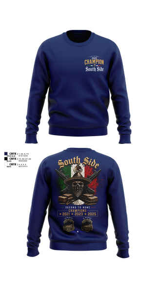 Crew Neck Sweatshirt, South, , Teamtime, Team time, sublimation, custom sports apparel, team uniforms, spirit wear, spiritwear, sports uniforms, custom shirts, team store, custom team store, fundraiser sports, apparel fundraiser