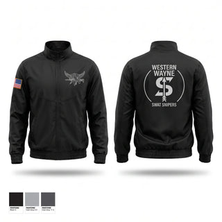 Windbreaker, Western Wayne SWAT Snipers, Police, Teamtime, Team time, sublimation, custom sports apparel, team uniforms, spirit wear, spiritwear, sports uniforms, custom shirts, team store, custom team store, fundraiser sports, apparel fundraiser