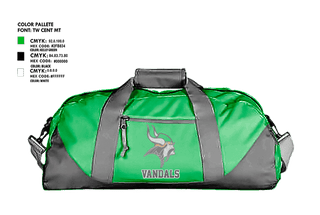 Duffle Bag, Vandals, , Teamtime, Team time, sublimation, custom sports apparel, team uniforms, spirit wear, spiritwear, sports uniforms, custom shirts, team store, custom team store, fundraiser sports, apparel fundraiser