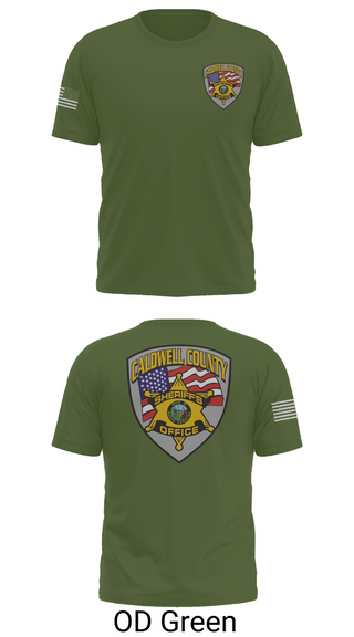 Old School Cotton Feel Shirt, Caldwell County Sheriff's Office, , Teamtime, Team time, sublimation, custom sports apparel, team uniforms, spirit wear, spiritwear, sports uniforms, custom shirts, team store, custom team store, fundraiser sports, apparel fundraiser