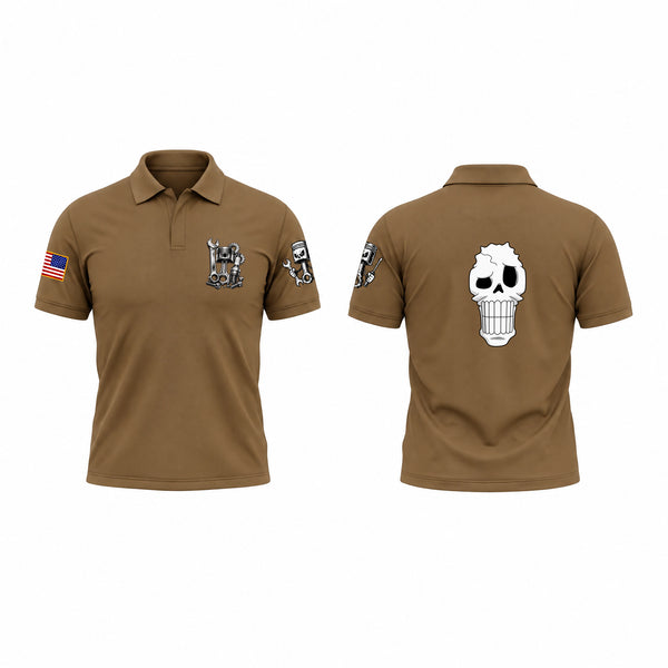 Short Sleeve Performance Polo, GSE, Army, Teamtime, Team time, sublimation, custom sports apparel, team uniforms, spirit wear, spiritwear, sports uniforms, custom shirts, team store, custom team store, fundraiser sports, apparel fundraiser