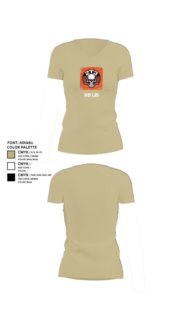 Womens Short Sleeve Vneck Shirt, 509 LRS, , Teamtime, Team time, sublimation, custom sports apparel, team uniforms, spirit wear, spiritwear, sports uniforms, custom shirts, team store, custom team store, fundraiser sports, apparel fundraiser