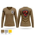 75 SFS MWD Section Women's Long Sleeve V-neck Shirt - 1