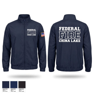 Windbreaker, China lake fire department, Fire Department, Teamtime, Team time, sublimation, custom sports apparel, team uniforms, spirit wear, spiritwear, sports uniforms, custom shirts, team store, custom team store, fundraiser sports, apparel fundraiser