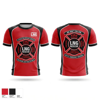 Short Sleeve Performance Shirt, LOUISIANA LNG EMERGENCY SERVICES, , Teamtime, Team time, sublimation, custom sports apparel, team uniforms, spirit wear, spiritwear, sports uniforms, custom shirts, team store, custom team store, fundraiser sports, apparel fundraiser