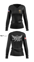 Marlboro County Sheriff's Office SRT Women's Long Sleeve V-neck Shirt - 3