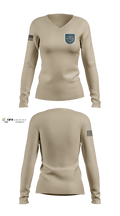 19th SFG(A) 35411622 Women's Long Sleeve V-neck Shirt - 6