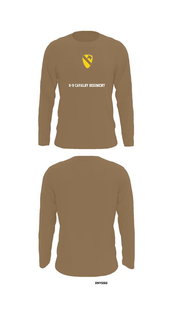 Long Sleeve Performance Shirt, 6-9 Cavalry Regiment, , Teamtime, Team time, sublimation, custom sports apparel, team uniforms, spirit wear, spiritwear, sports uniforms, custom shirts, team store, custom team store, fundraiser sports, apparel fundraiser