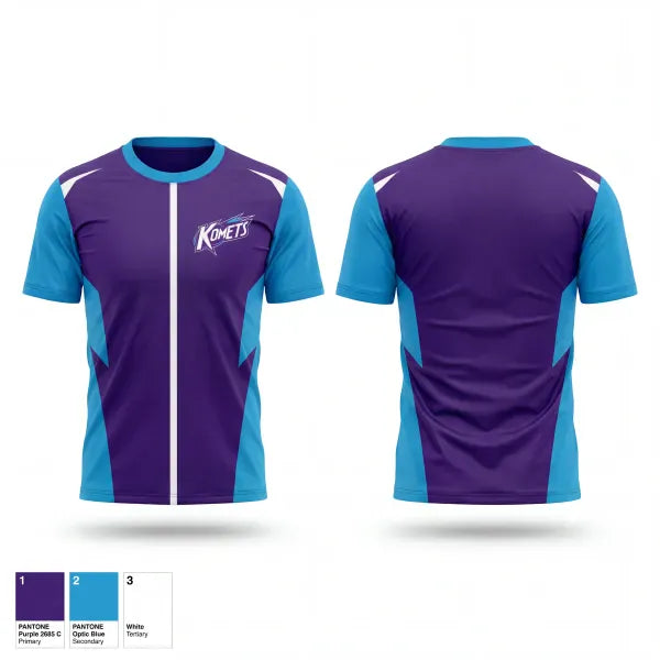 Short Sleeve Performance Shirt, Komets, Softball, Teamtime, Team time, sublimation, custom sports apparel, team uniforms, spirit wear, spiritwear, sports uniforms, custom shirts, team store, custom team store, fundraiser sports, apparel fundraiser