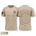 A Battery 1-134th Field Artillery Short Sleeve Performance Shirt - 1