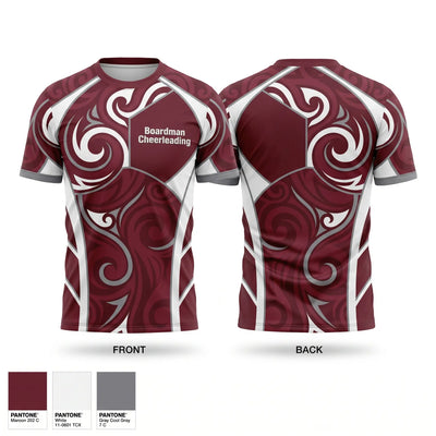 Boardman Cheerleading Short Sleeve Performance Shirt - 1