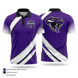Short Sleeve Performance Polo, Mambas, Baseball, Teamtime, Team time, sublimation, custom sports apparel, team uniforms, spirit wear, spiritwear, sports uniforms, custom shirts, team store, custom team store, fundraiser sports, apparel fundraiser
