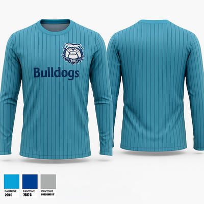 Bulldogs 56815667 Long Sleeve Performance Shirt 2