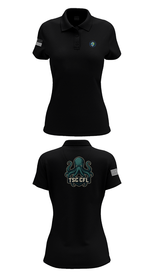 Womens Short Sleeve Performance Polo, Tsc cfl, , Teamtime, Team time, sublimation, custom sports apparel, team uniforms, spirit wear, spiritwear, sports uniforms, custom shirts, team store, custom team store, fundraiser sports, apparel fundraiser