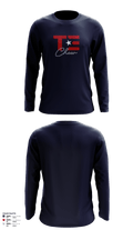 Texas Titans Youth Football 17189264 Long Sleeve Performance Shirt - 12