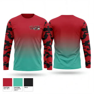 Long Sleeve Performance Shirt, Westside Warriors, Baseball, Teamtime, Team time, sublimation, custom sports apparel, team uniforms, spirit wear, spiritwear, sports uniforms, custom shirts, team store, custom team store, fundraiser sports, apparel fundraiser