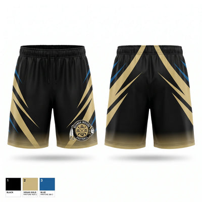 Quanah Indians Athletic Shorts With Pockets - 1