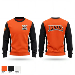 Crew Neck Sweatshirt, MAD Xtreme, Softball, Teamtime, Team time, sublimation, custom sports apparel, team uniforms, spirit wear, spiritwear, sports uniforms, custom shirts, team store, custom team store, fundraiser sports, apparel fundraiser
