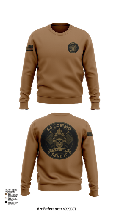 1/278th ACR 18022792 Crew Neck Sweatshirt - 101