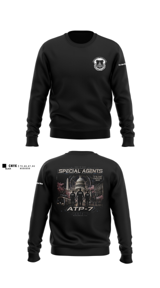 Crew Neck Sweatshirt, ATP-7, Police, Teamtime, Team time, sublimation, custom sports apparel, team uniforms, spirit wear, spiritwear, sports uniforms, custom shirts, team store, custom team store, fundraiser sports, apparel fundraiser