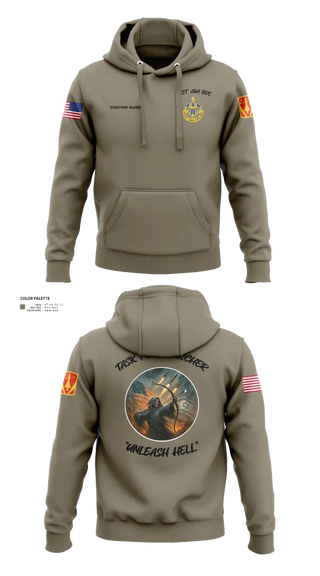 Hoodie, HHB, 31st ADA BDE, , Teamtime, Team time, sublimation, custom sports apparel, team uniforms, spirit wear, spiritwear, sports uniforms, custom shirts, team store, custom team store, fundraiser sports, apparel fundraiser