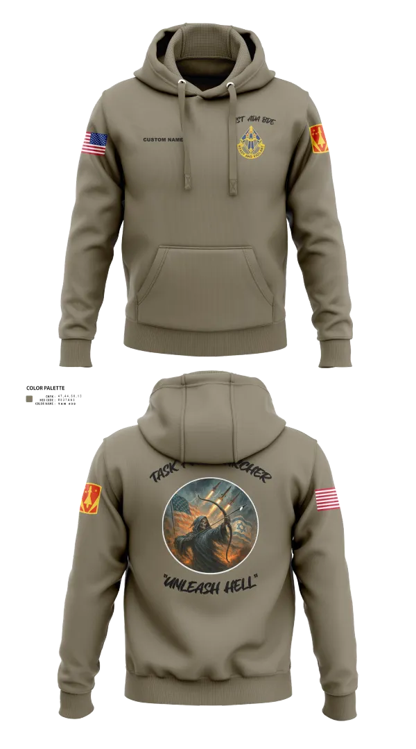 Hoodie, HHB, 31st ADA BDE, , Teamtime, Team time, sublimation, custom sports apparel, team uniforms, spirit wear, spiritwear, sports uniforms, custom shirts, team store, custom team store, fundraiser sports, apparel fundraiser