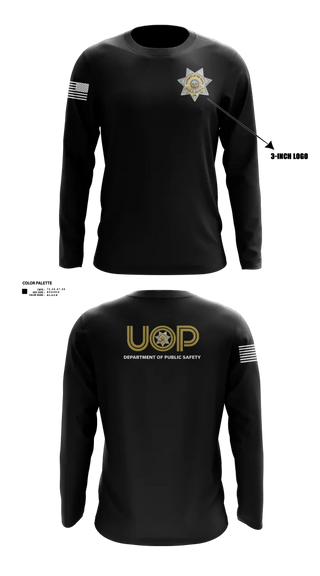 Long Sleeve Performance Shirt, Department of Public Safety, Police, Teamtime, Team time, sublimation, custom sports apparel, team uniforms, spirit wear, spiritwear, sports uniforms, custom shirts, team store, custom team store, fundraiser sports, apparel fundraiser