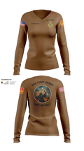 HHB, 31st ADA BDE 93964777 Women's Long Sleeve V-neck Shirt - 31
