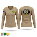 92S30 ALC Class 002-26 Women's Long Sleeve V-neck Shirt - 1