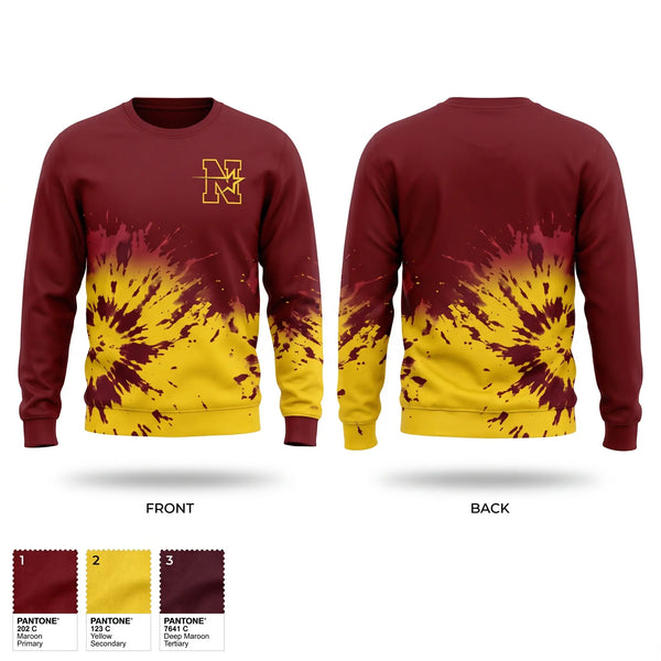 Crew Neck Sweatshirt, North Middle School Cross Country, Cross Country, Teamtime, Team time, sublimation, custom sports apparel, team uniforms, spirit wear, spiritwear, sports uniforms, custom shirts, team store, custom team store, fundraiser sports, apparel fundraiser