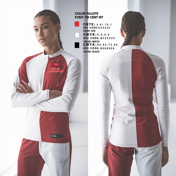 Womens Long Sleeve Vneck Shirt, Niles West Wolfettes Dance, Spirit Store, Teamtime, Team time, sublimation, custom sports apparel, team uniforms, spirit wear, spiritwear, sports uniforms, custom shirts, team store, custom team store, fundraiser sports, apparel fundraiser