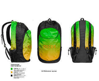 Gear Bag, Ducks, Softball, Teamtime, Team time, sublimation, custom sports apparel, team uniforms, spirit wear, spiritwear, sports uniforms, custom shirts, team store, custom team store, fundraiser sports, apparel fundraiser