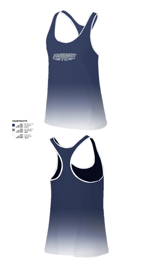 Womens Track Singlet, Farragut Track Club, Track & Field, Teamtime, Team time, sublimation, custom sports apparel, team uniforms, spirit wear, spiritwear, sports uniforms, custom shirts, team store, custom team store, fundraiser sports, apparel fundraiser