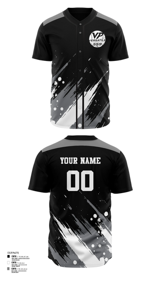 Full Button Baseball Jersey, Versatile Prospects, Baseball, Teamtime, Team time, sublimation, custom sports apparel, team uniforms, spirit wear, spiritwear, sports uniforms, custom shirts, team store, custom team store, fundraiser sports, apparel fundraiser