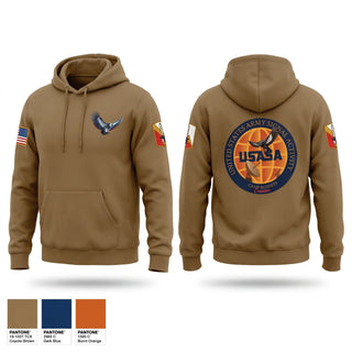 Hoodie, USASA Camp Roberts, Army, Teamtime, Team time, sublimation, custom sports apparel, team uniforms, spirit wear, spiritwear, sports uniforms, custom shirts, team store, custom team store, fundraiser sports, apparel fundraiser