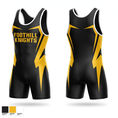 Foothill Knights Wrestling Singlet - 1