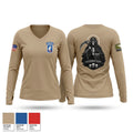 Reapers 27951745 Women's Long Sleeve V-neck Shirt - 1