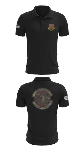Short Sleeve Performance Polo, 125th Tactical Aircraft Maintenance SQ, , Teamtime, Team time, sublimation, custom sports apparel, team uniforms, spirit wear, spiritwear, sports uniforms, custom shirts, team store, custom team store, fundraiser sports, apparel fundraiser