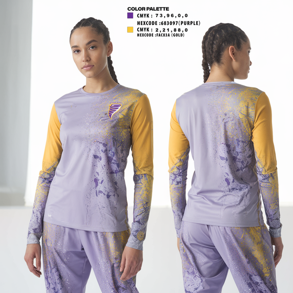 Long Sleeve Performance Shirt, Purvis Middle School Cheer, Cheer, Teamtime, Team time, sublimation, custom sports apparel, team uniforms, spirit wear, spiritwear, sports uniforms, custom shirts, team store, custom team store, fundraiser sports, apparel fundraiser