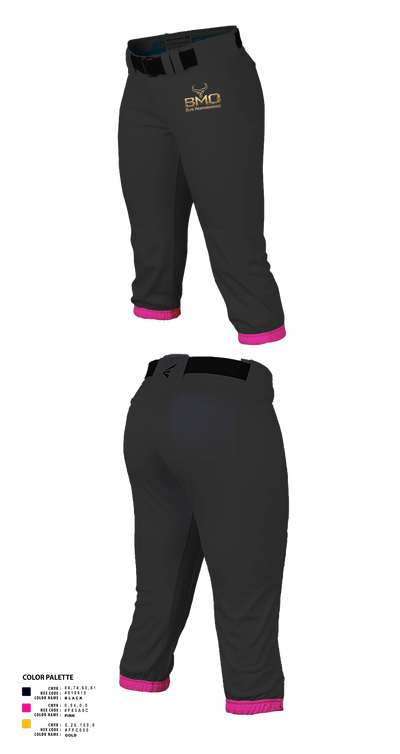 BMO Elite 12u Salvadge Softball Pants - 21