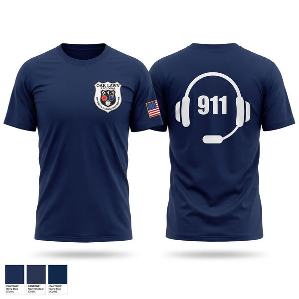 Old School Cotton Feel Shirt, OLREC Dispatch, Police, Teamtime, Team time, sublimation, custom sports apparel, team uniforms, spirit wear, spiritwear, sports uniforms, custom shirts, team store, custom team store, fundraiser sports, apparel fundraiser