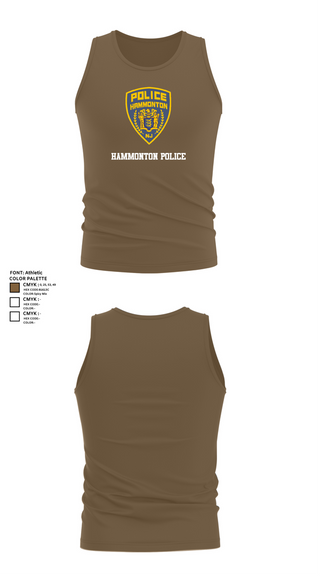 Tank Top, Hammonton Police, , Teamtime, Team time, sublimation, custom sports apparel, team uniforms, spirit wear, spiritwear, sports uniforms, custom shirts, team store, custom team store, fundraiser sports, apparel fundraiser