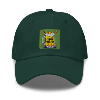 Team Wasted 73417864 Classic Dad Hat | Yupoong 6245CM
