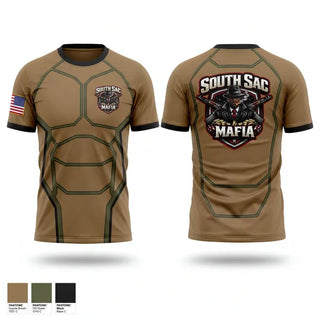 Short Sleeve Performance Shirt, SAC SOUTH, Army, Teamtime, Team time, sublimation, custom sports apparel, team uniforms, spirit wear, spiritwear, sports uniforms, custom shirts, team store, custom team store, fundraiser sports, apparel fundraiser