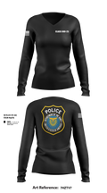 CLASS 006-25 45118207 Women's Long Sleeve V-neck Shirt - 101