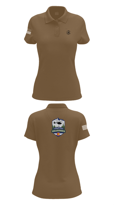 D Co 3-140th AVN 89038545 Women's Short Sleeve Performance Polo  - 14