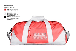 Duffle Bag, Calhoun Red Devils, , Teamtime, Team time, sublimation, custom sports apparel, team uniforms, spirit wear, spiritwear, sports uniforms, custom shirts, team store, custom team store, fundraiser sports, apparel fundraiser