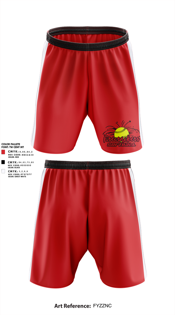 Athletic Shorts With Pockets, WV Firecrackers, Softball, Teamtime, Team time, sublimation, custom sports apparel, team uniforms, spirit wear, spiritwear, sports uniforms, custom shirts, team store, custom team store, fundraiser sports, apparel fundraiser